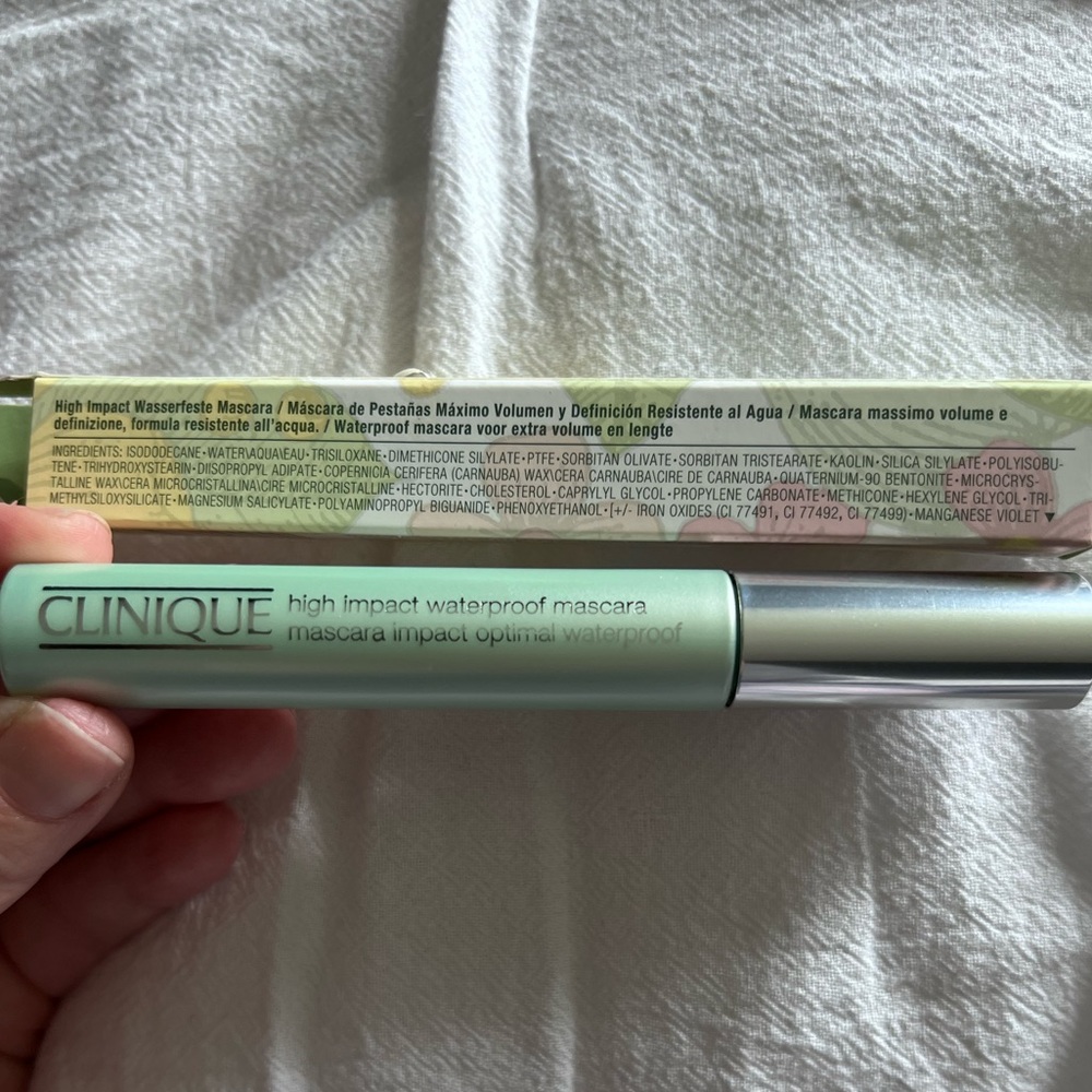 Clinique high impact waterproof mascara ... black